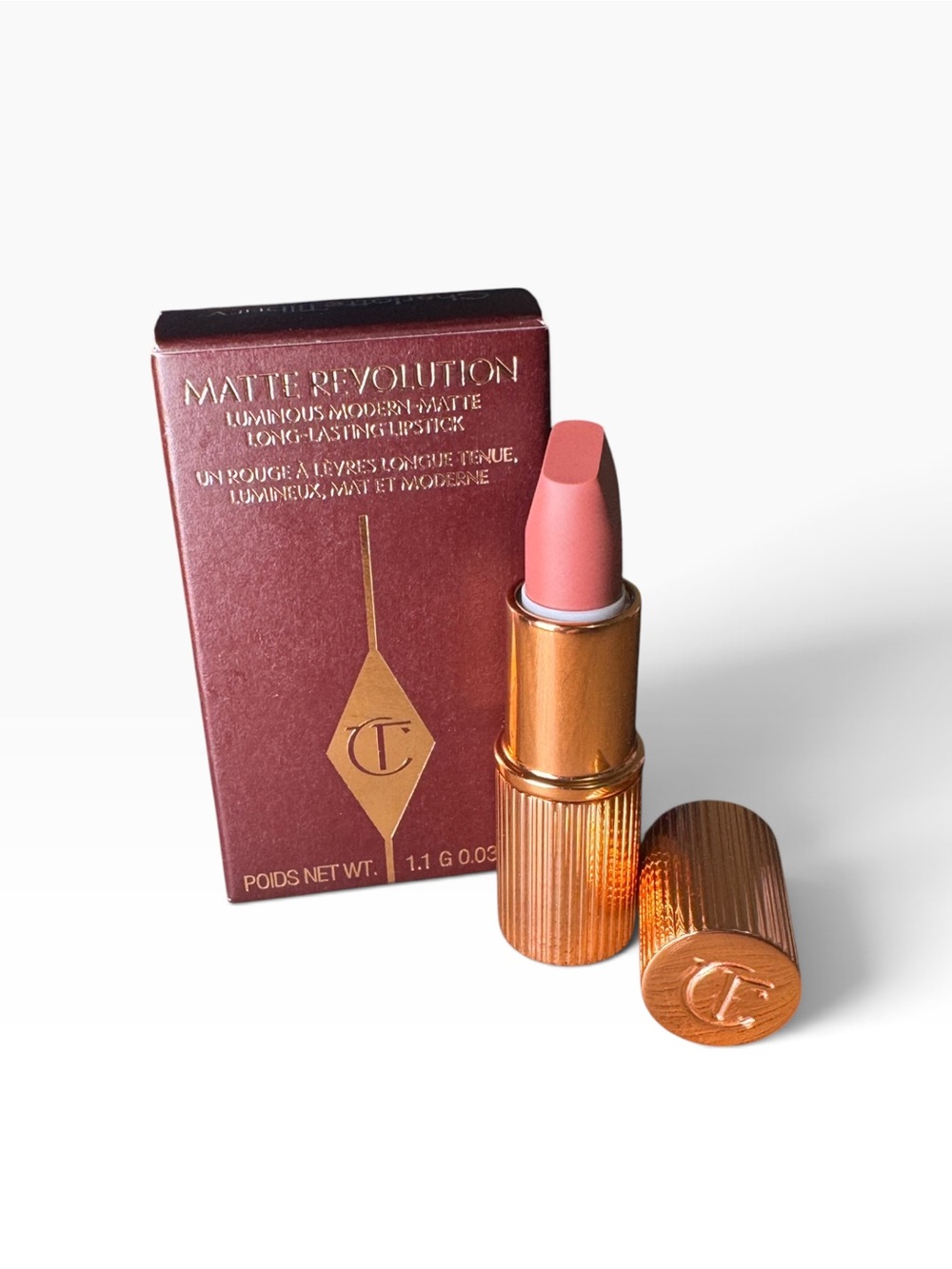 Charlotte Tilbury Lipstick — Pillow Talk